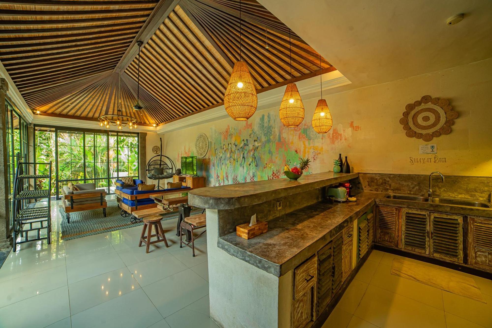 Villa Elysium Fields - Rustic Meets Industrial Chic Design 캉구 외부 사진
